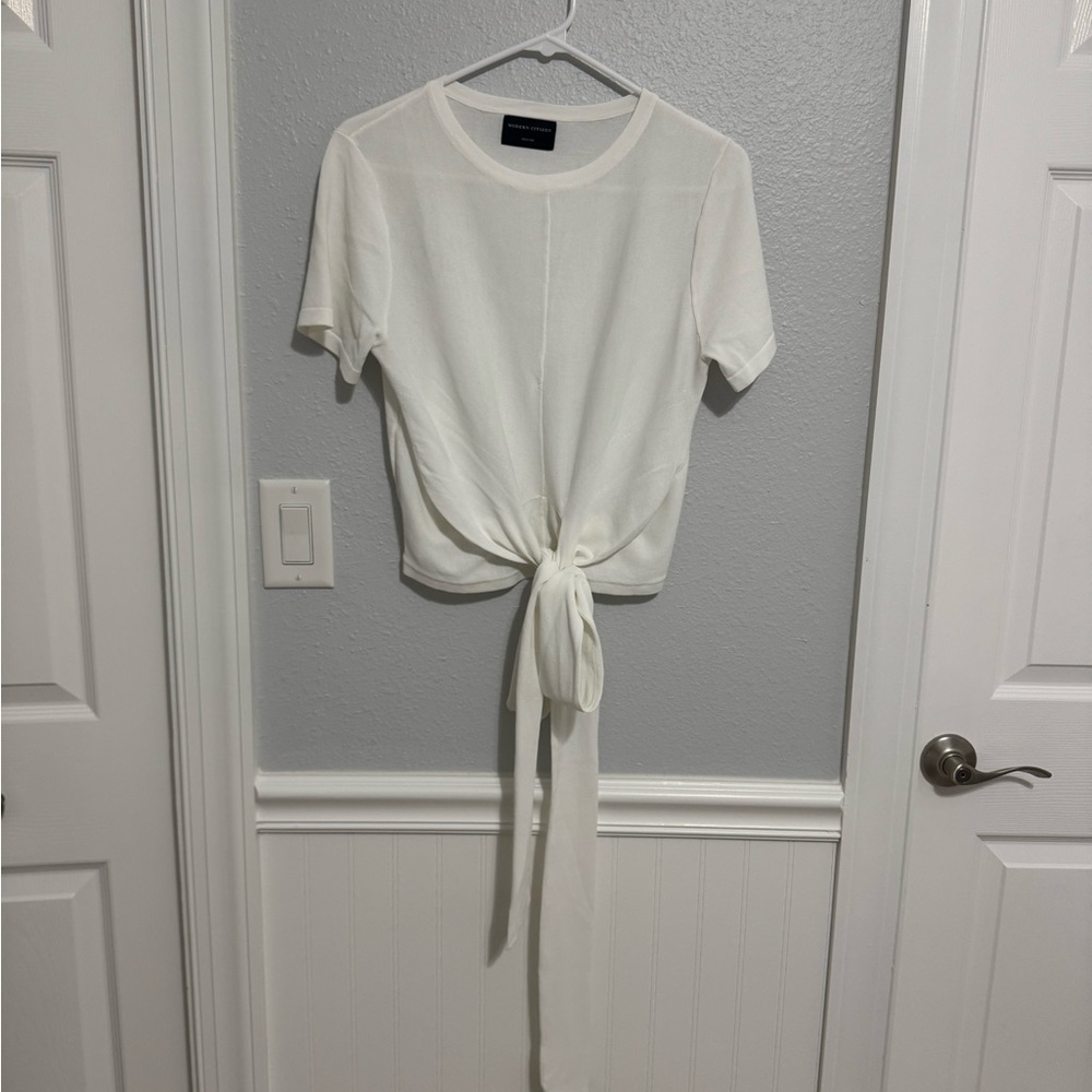 Modern Citizen Cream Knit Top